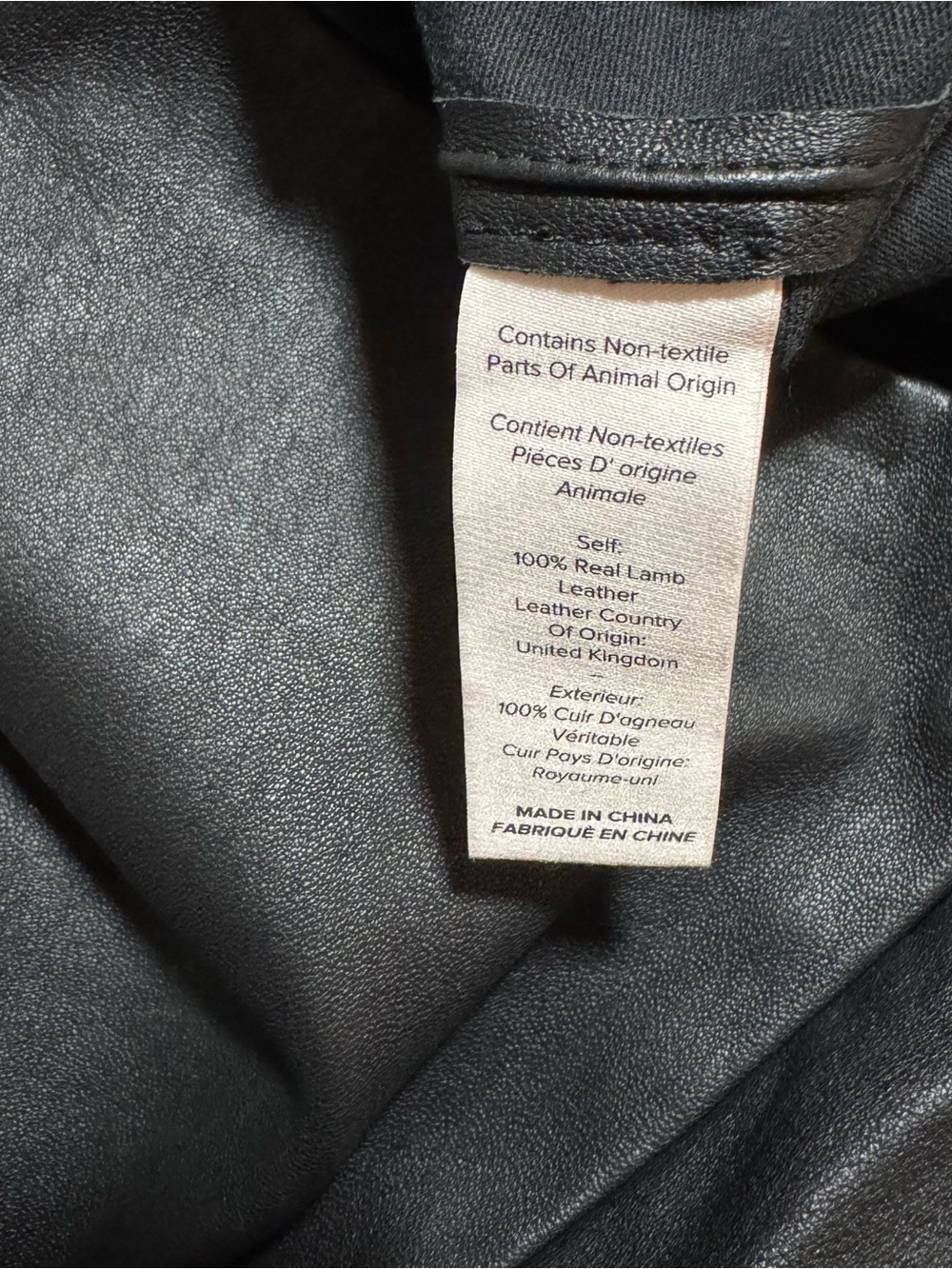 Cinq à Sept Lamb Leather Wide Leg Pants - Picture 5 of 7